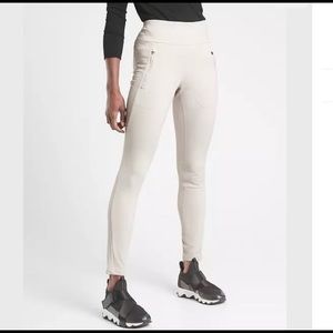 Athleta Peek Hybrid Fleece Tight Size M